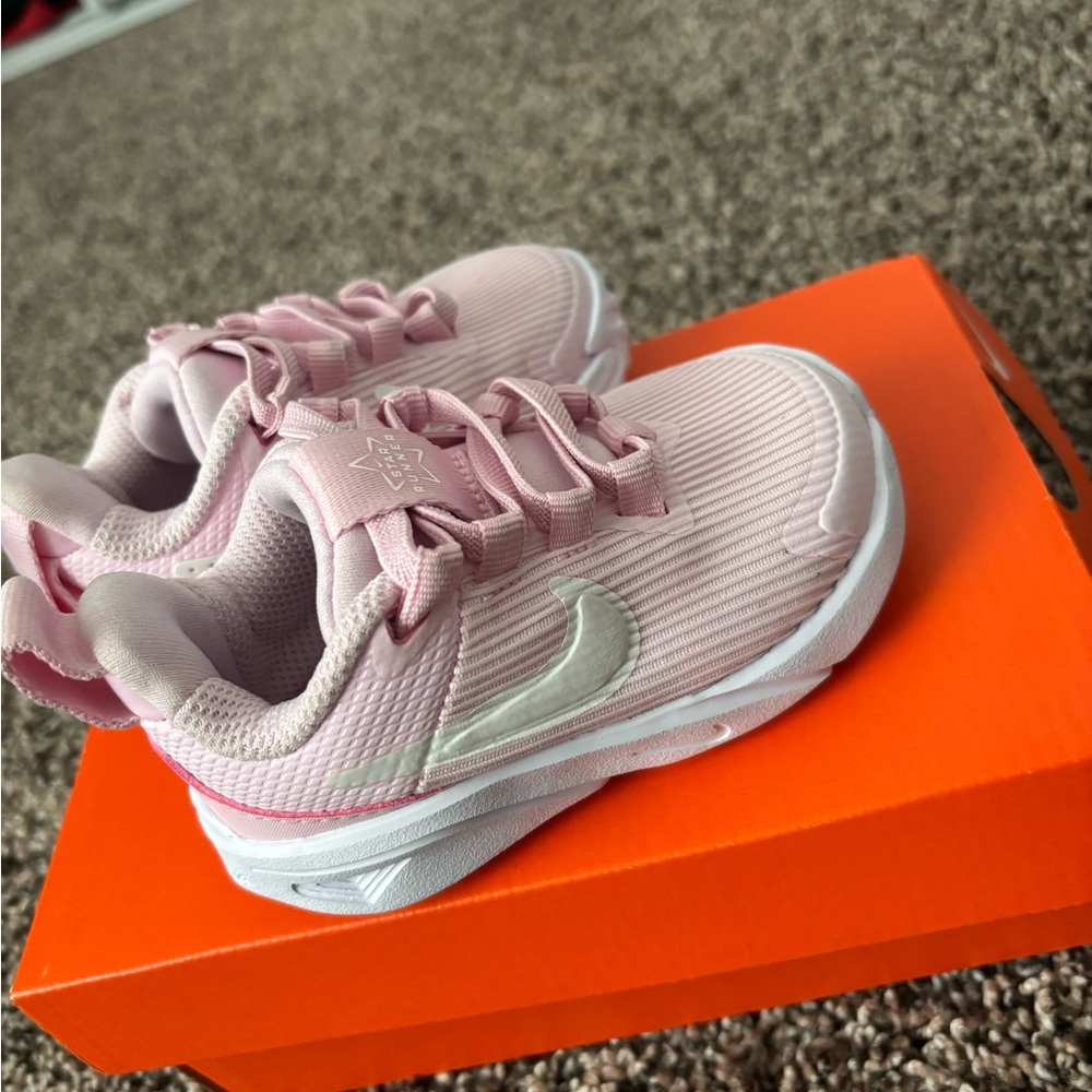 Nike Kids Light Pink Sneakers